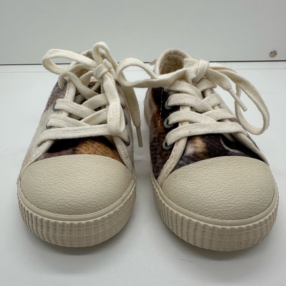 Zara Baby Dream Big Flannel Plaid Sneakers Size EU 21 (US 12-18 Months:EU 20-22) - Picture 2 of 11